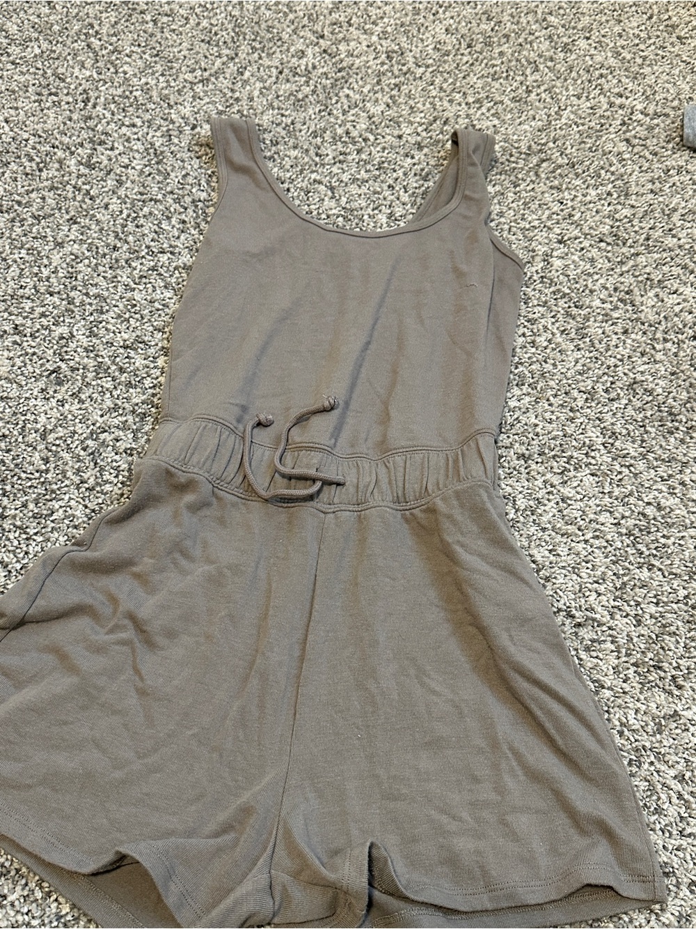 Abercrombie & Fitch Olive Green Romper